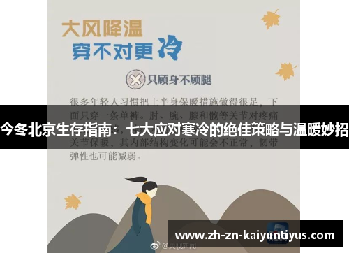 今冬北京生存指南：七大应对寒冷的绝佳策略与温暖妙招