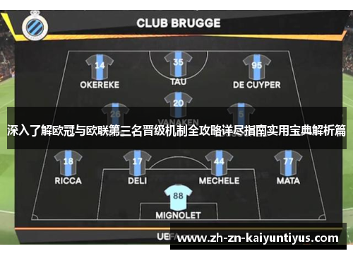 深入了解欧冠与欧联第三名晋级机制全攻略详尽指南实用宝典解析篇